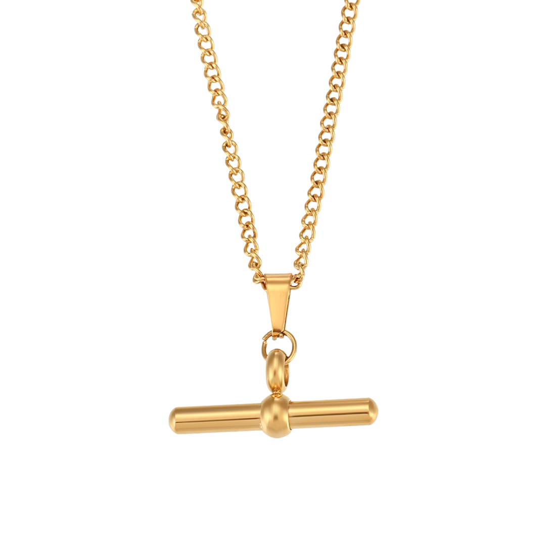 Orin Vintage Bar Pendant Necklace