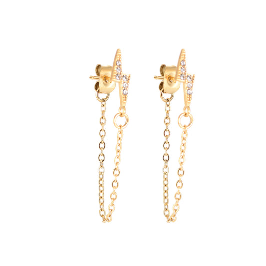 Éclair Doré Flash Earrings
