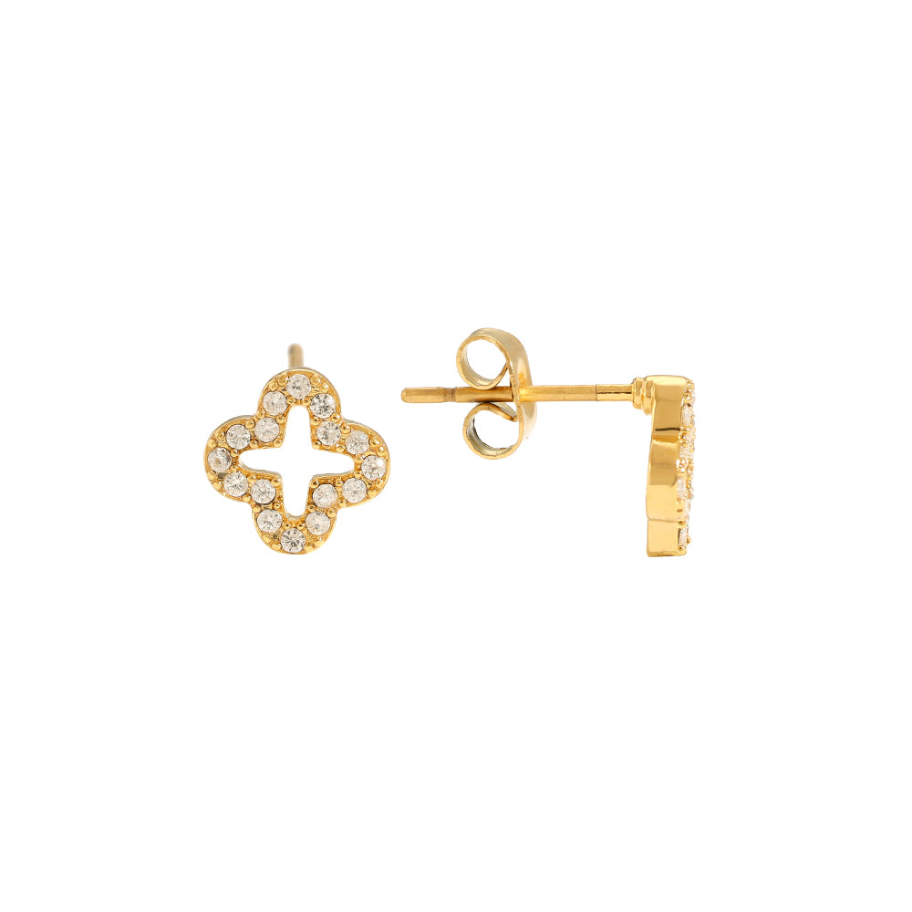Valença Diamond Clover Earrings