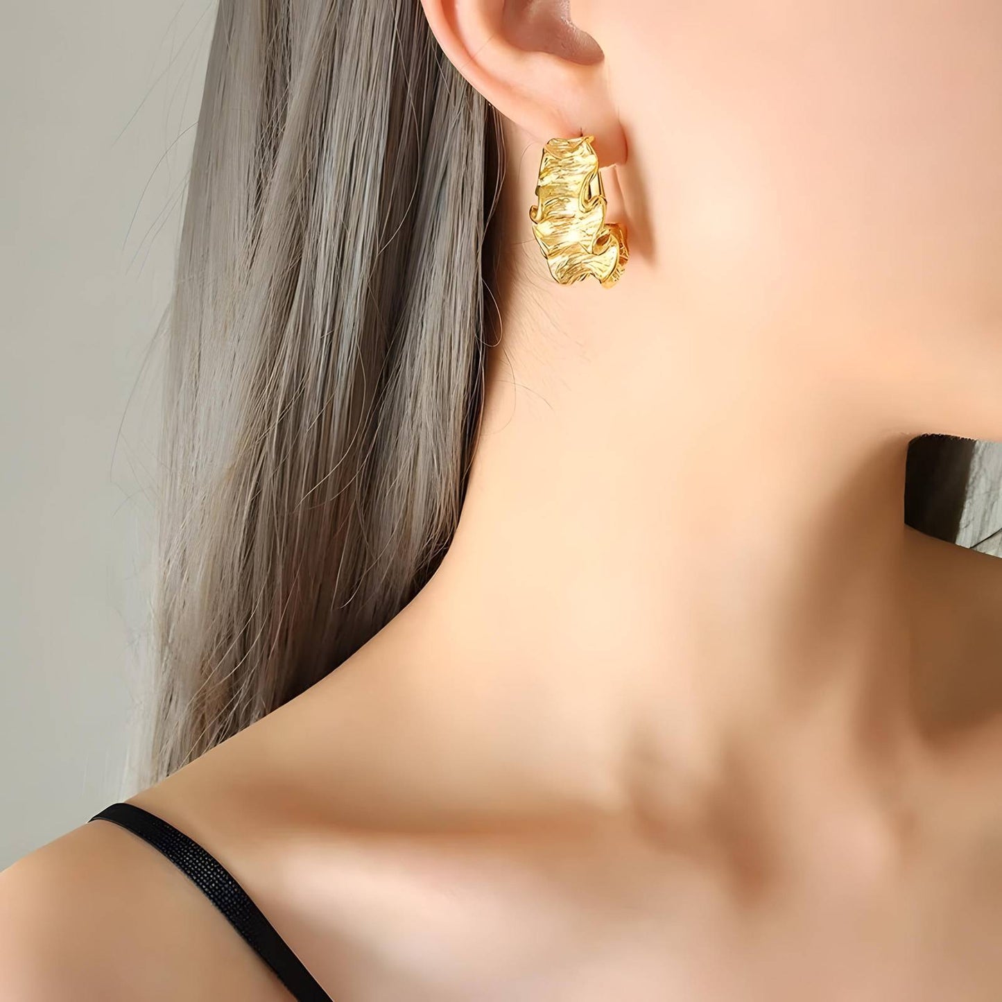 Textured Earrings