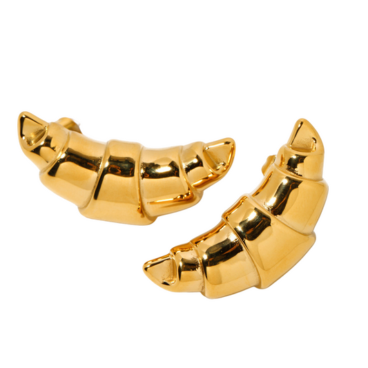 Croissant Twist Studs